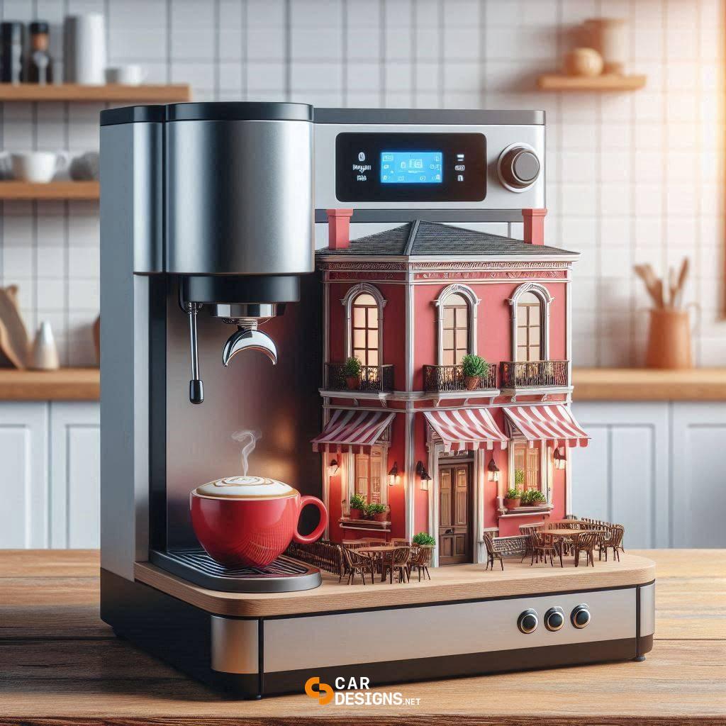 Unique Coffee Makers: Discover the Coffee Shop Shaped Coffee Maker